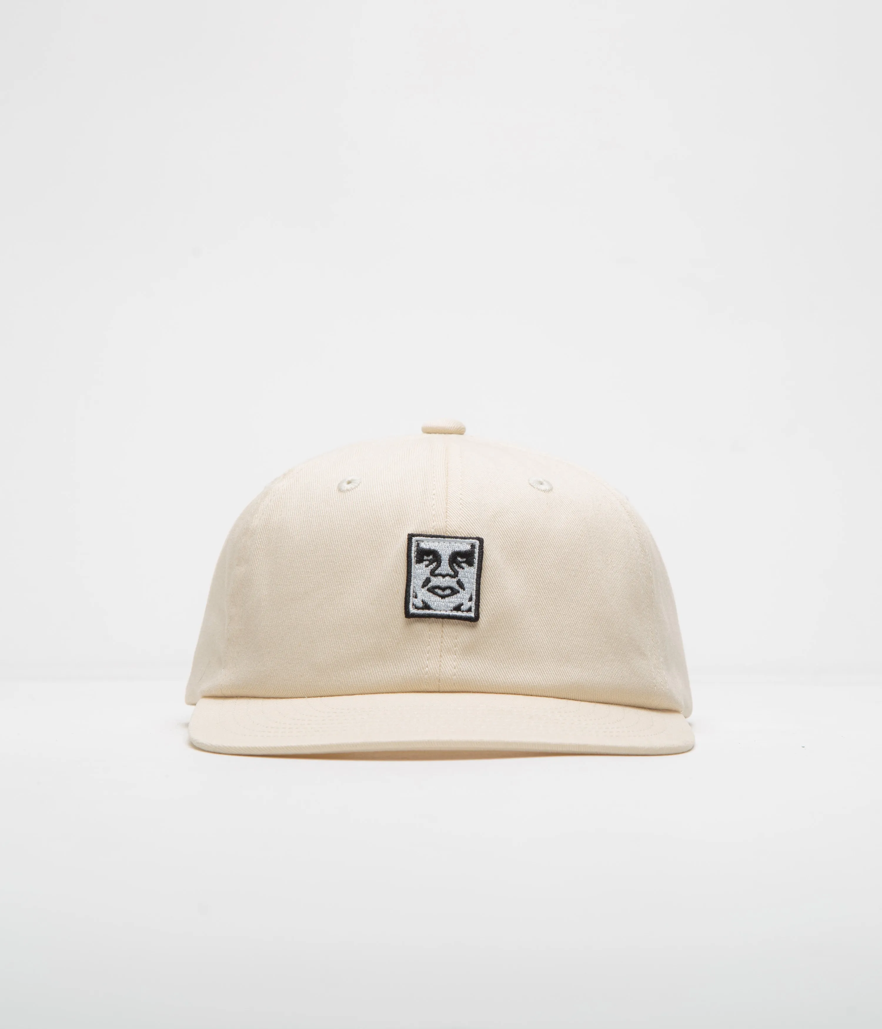Obey Icon Patch Cap - Unbleached