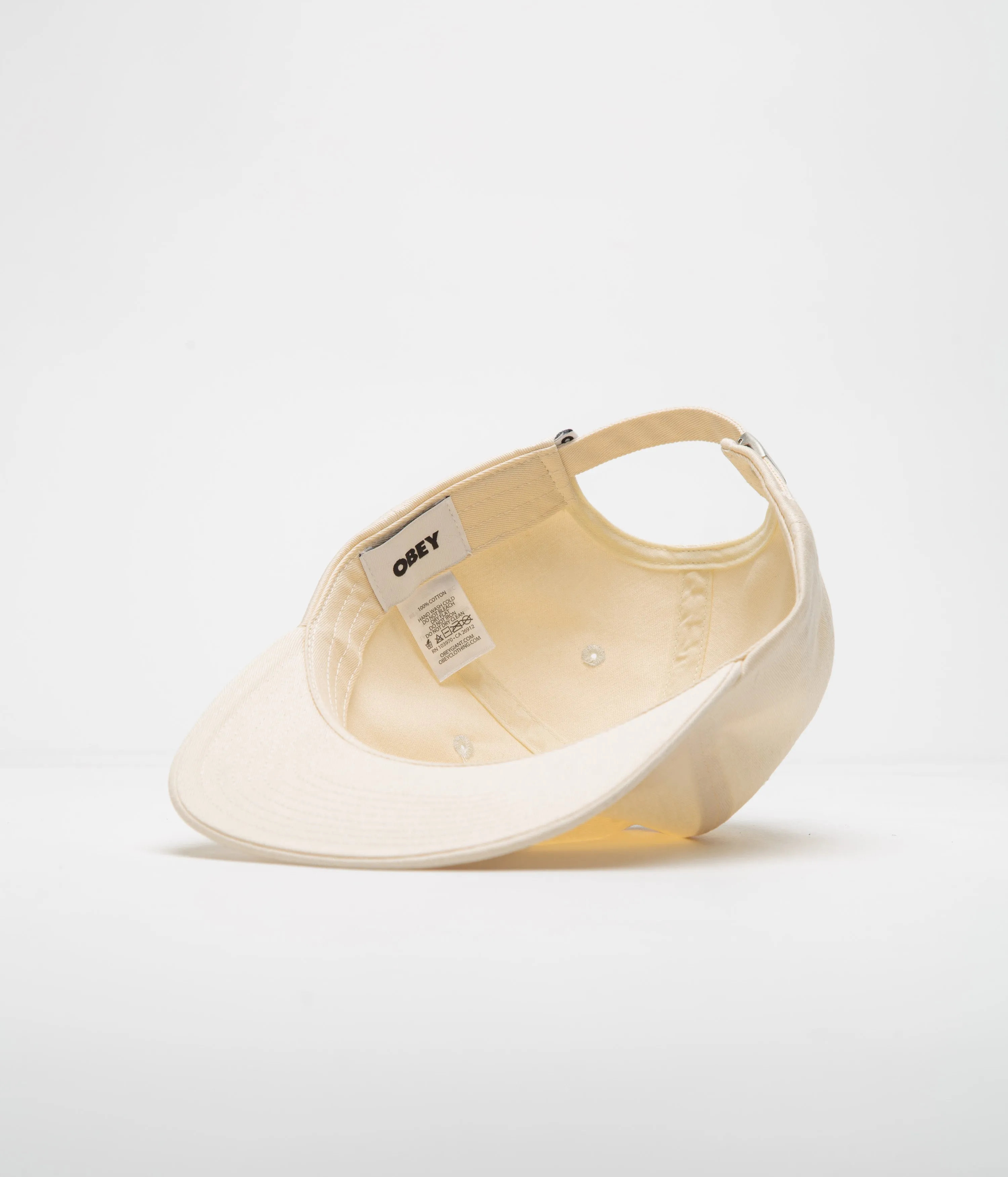 Obey Icon Patch Cap - Unbleached