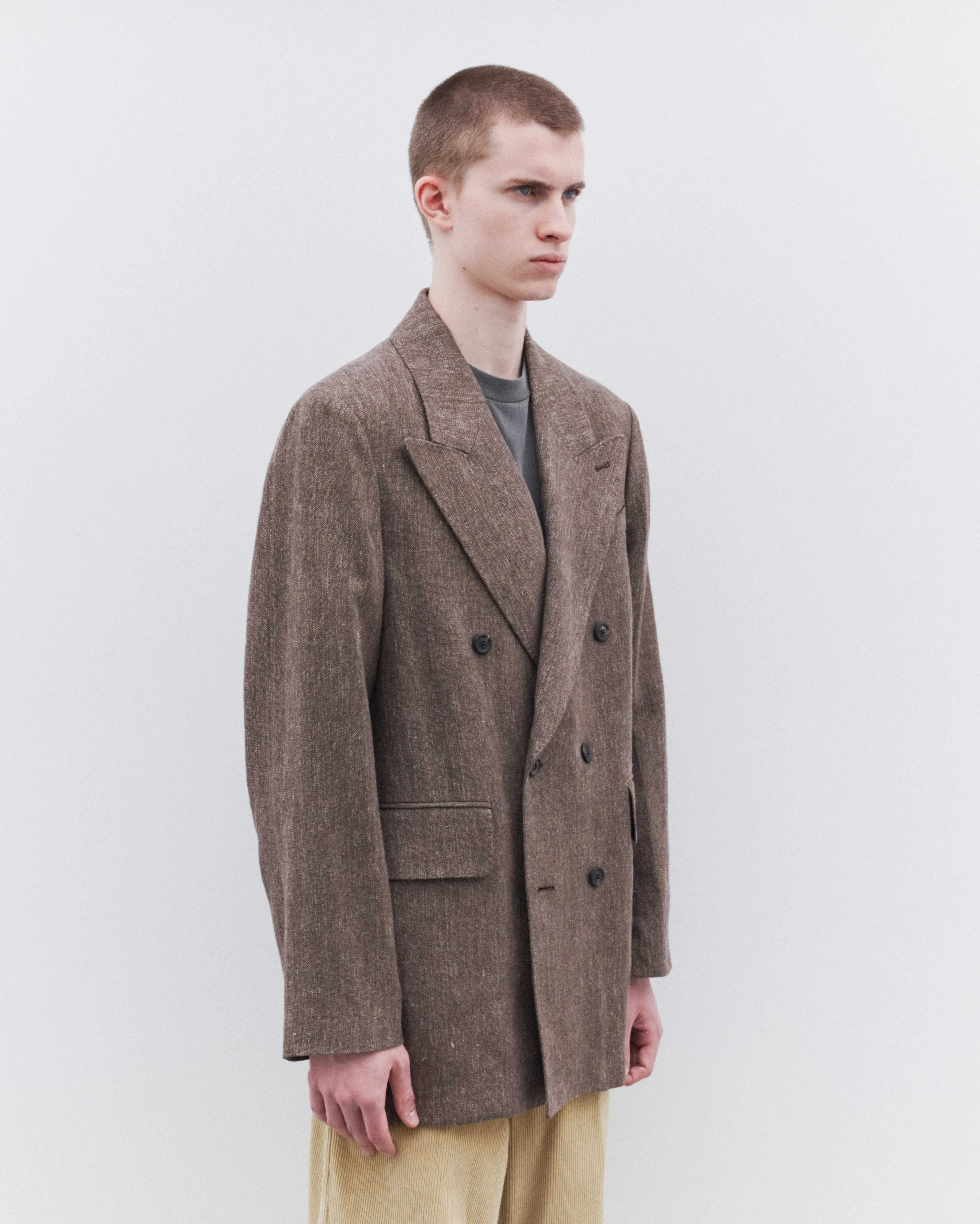 Our Legacy - Men's Sharp DB Blazer - (Tobacco)