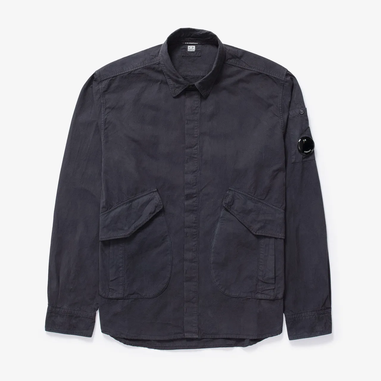 Overshirt In Microreps Diamond Peach