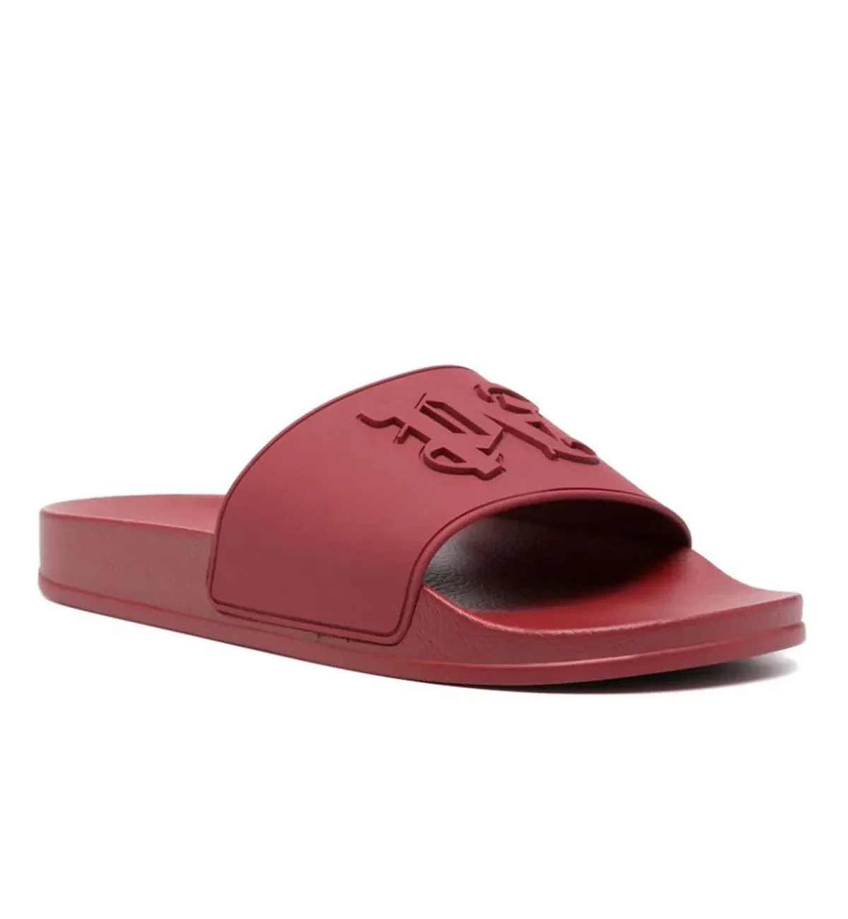 Palm Angels Red Embossed Slide
