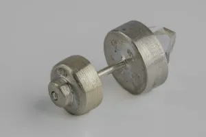 PARTS OF FOUR - Stud Earring (9mm. Herkimer Spike. MA HER)