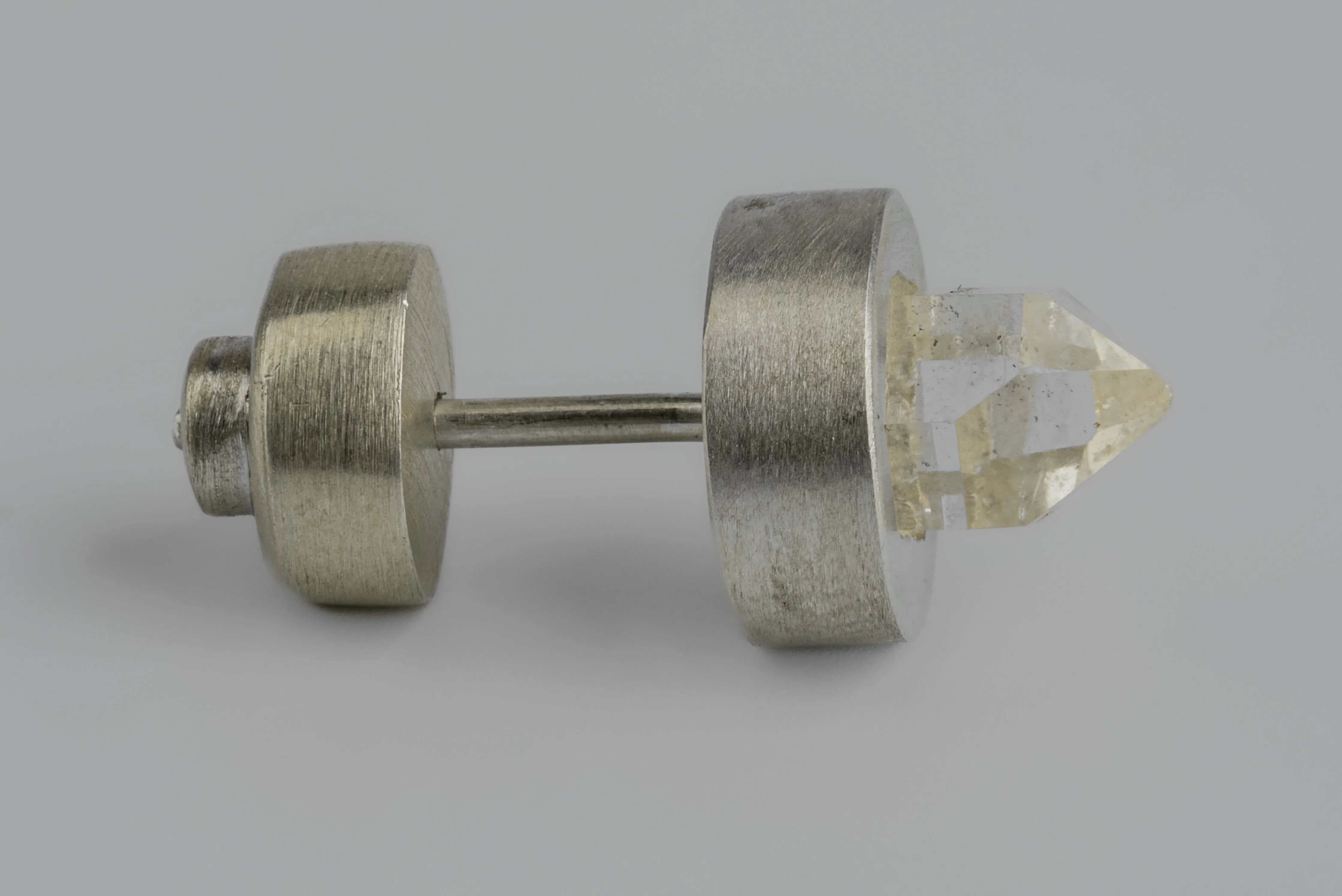 PARTS OF FOUR - Stud Earring (9mm. Herkimer Spike. MA HER)