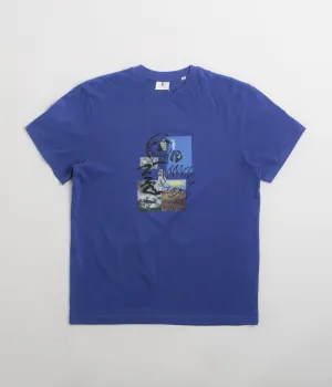 Poetic Collective Skull T-Shirt - Blue
