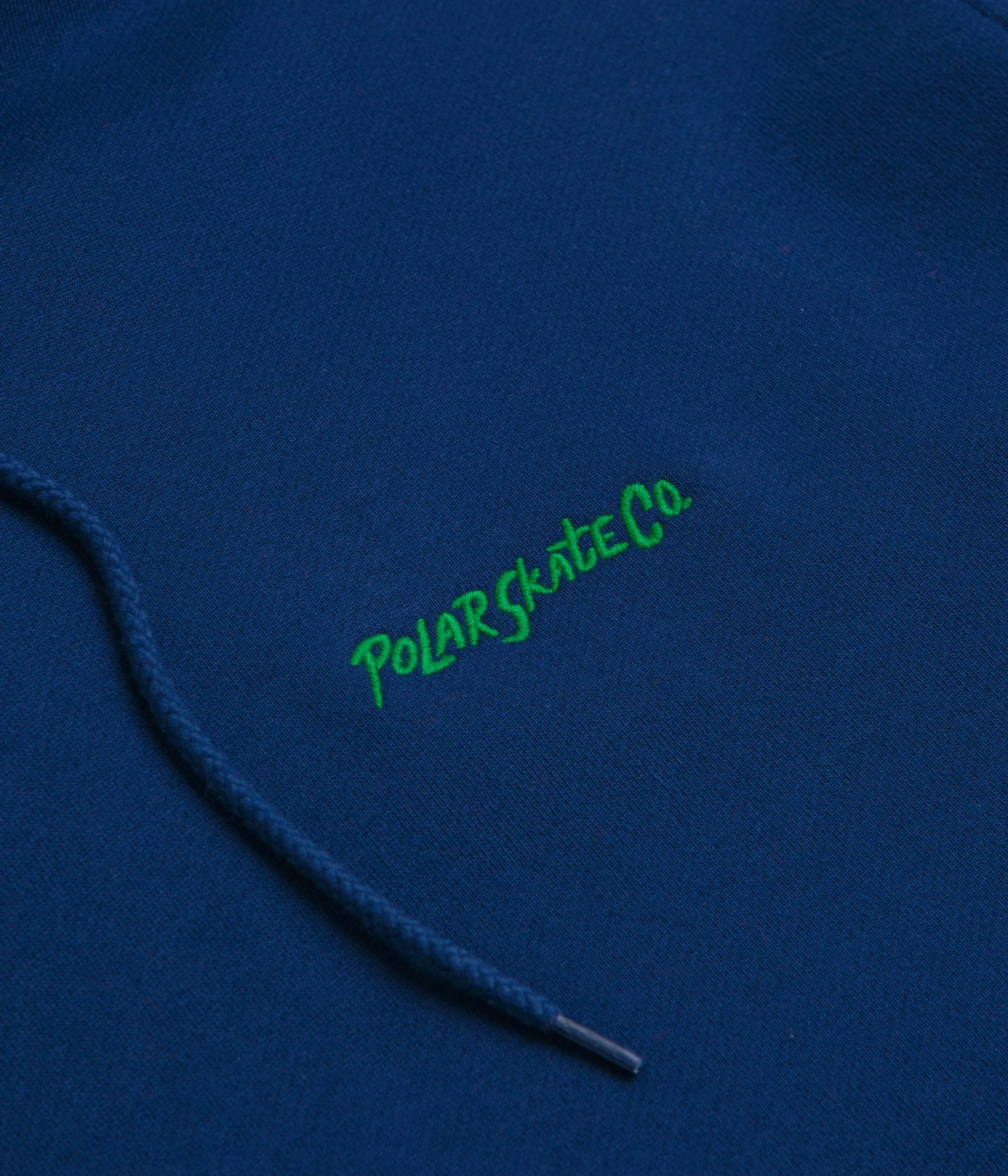 Polar Surf Logo Dave Hoodie - Deep Royal Blue