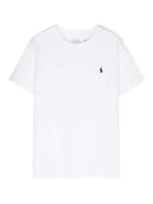POLO RALPH LAUREN - Boys Short Sleeve Cotton Jersey Crewneck T-Shirt