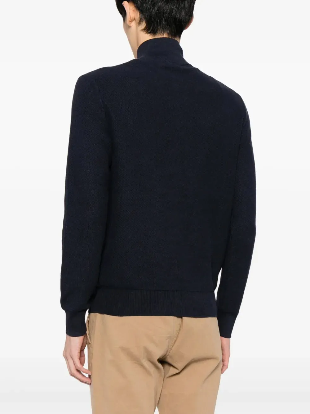 POLO RALPH LAUREN - Men Long Sleeve Cotton 1/2 Zip Sweater Pullover