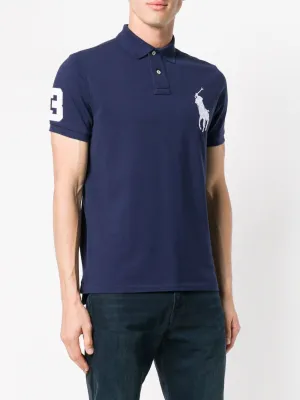POLO RALPH LAUREN - Men Short-Sleeve Big Pony Mesh Polo Shirt