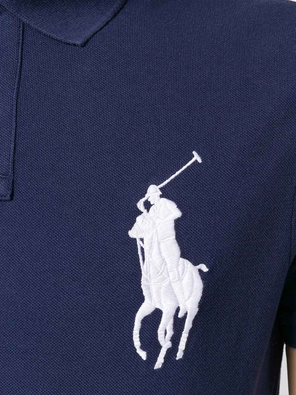 POLO RALPH LAUREN - Men Short-Sleeve Big Pony Mesh Polo Shirt