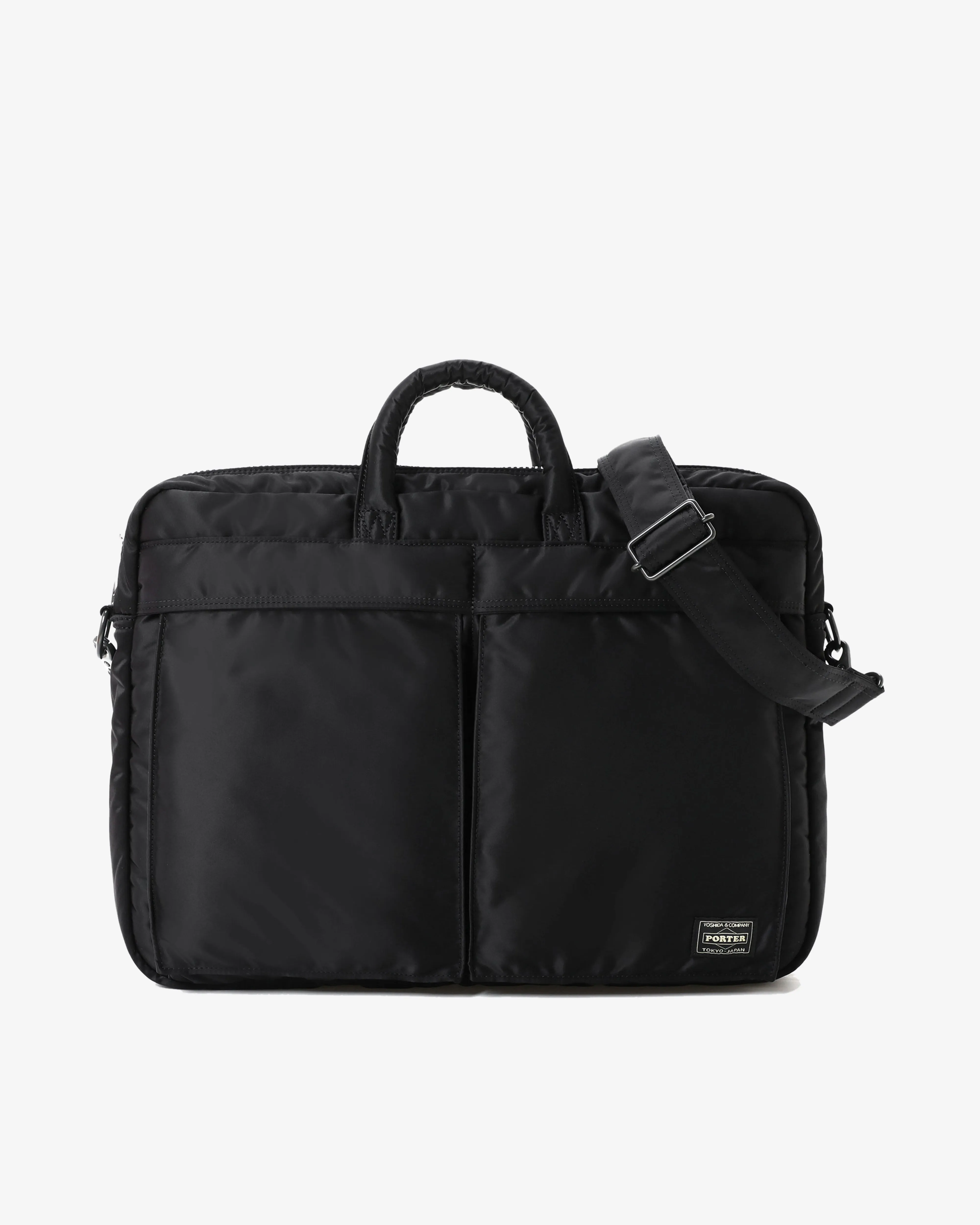 Porter Yoshida & Co. - Men's Tanker 2Way Document Bag - (Black)