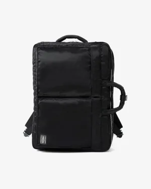 Porter Yoshida & Co. - Men's Tanker 3Way Document Bag w Zip - (Black)