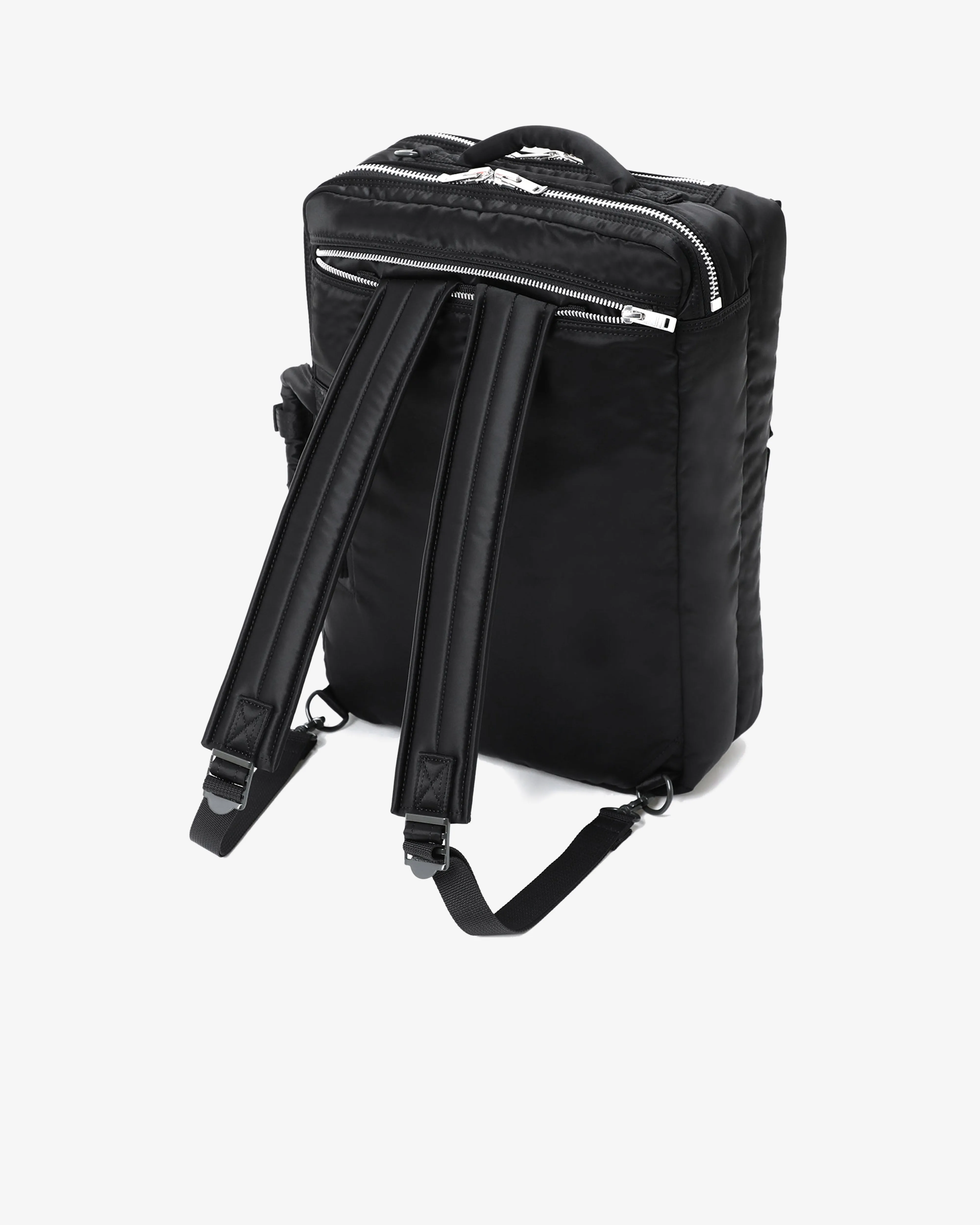 Porter Yoshida & Co. - Men's Tanker 3Way Document Bag w Zip - (Black)