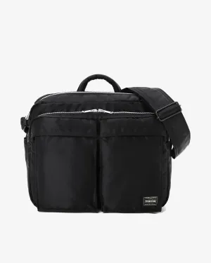 Porter Yoshida & Co. - Men's Tanker Sling Bag w Zip (XL) - (Black)
