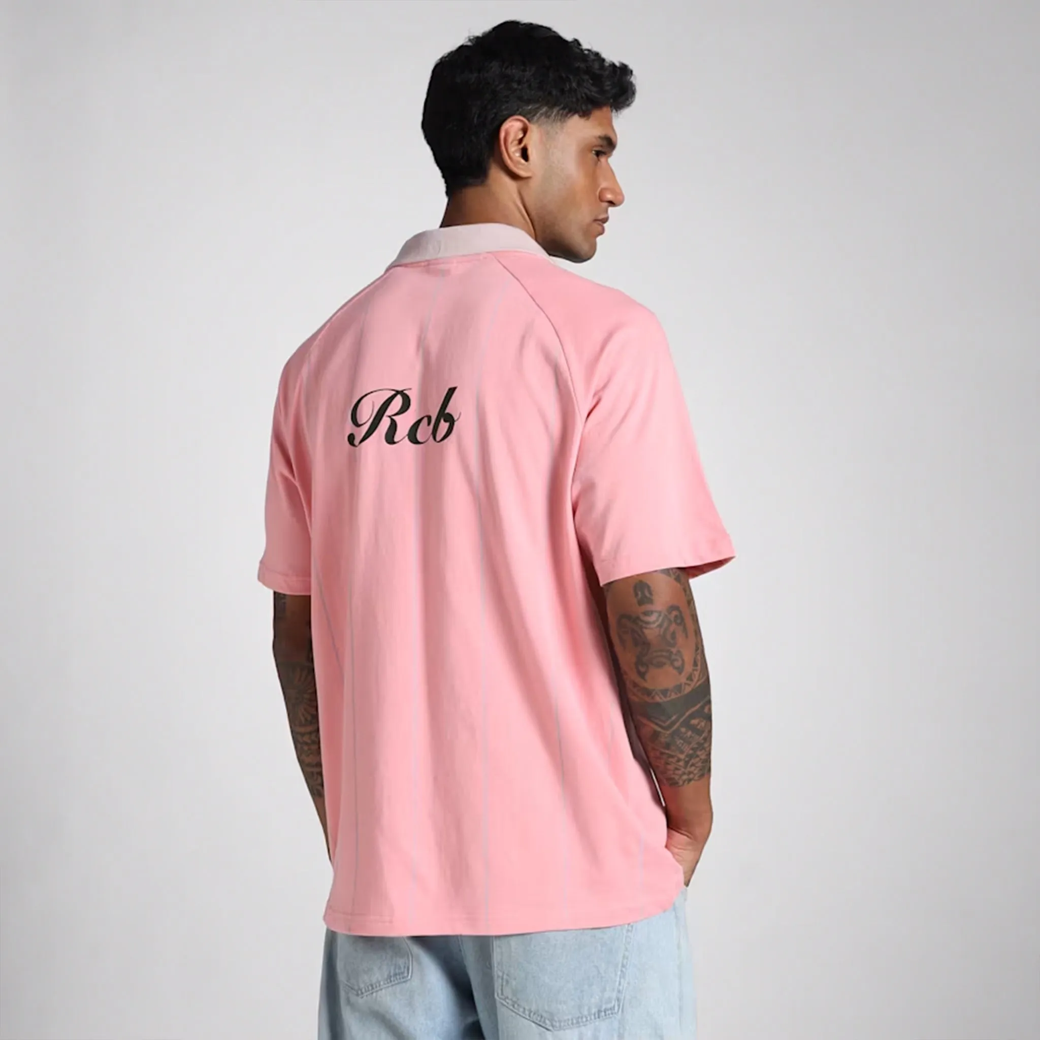 Puma X RCB Striper Polo (PINKSCAPE)