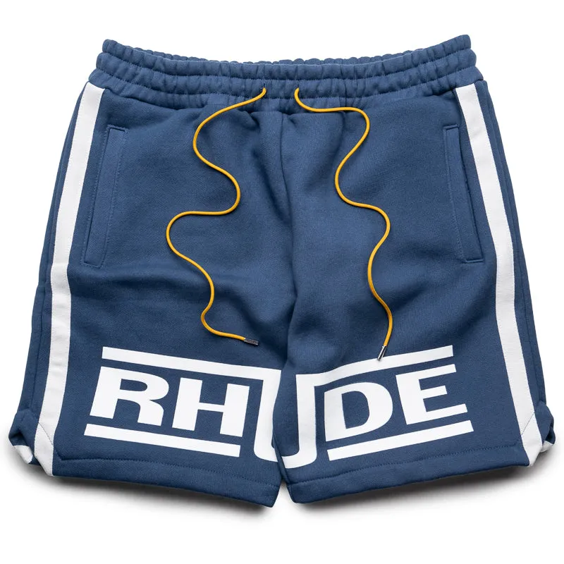 Rhude Champions Short - Navy/Vintage White