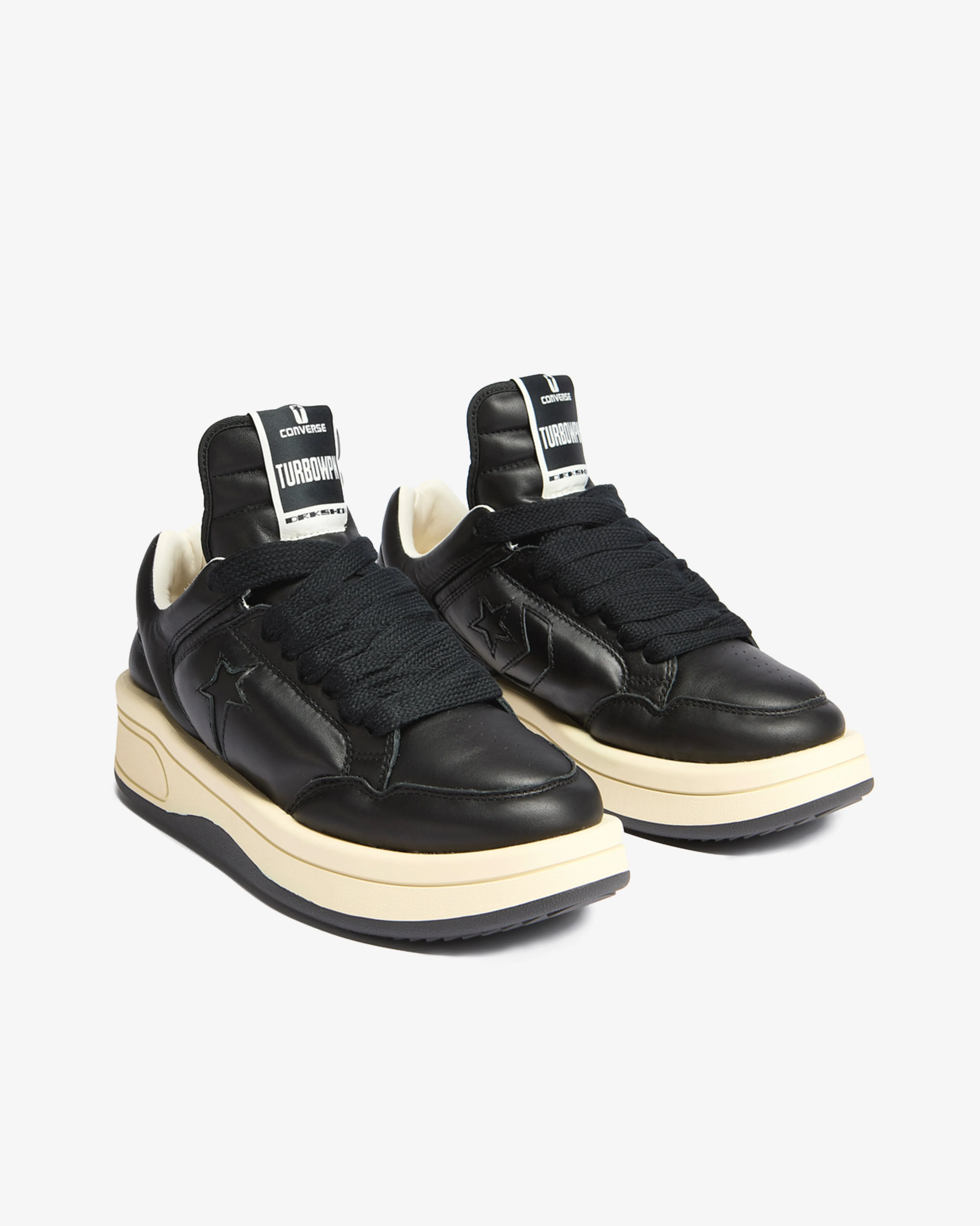Rick Owens - Men's Converse TURBOWPN OX A1 - (Black)
