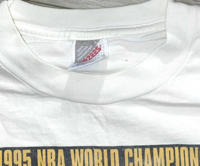 Rockets 1995 World Champions Sweep City Tee (White)