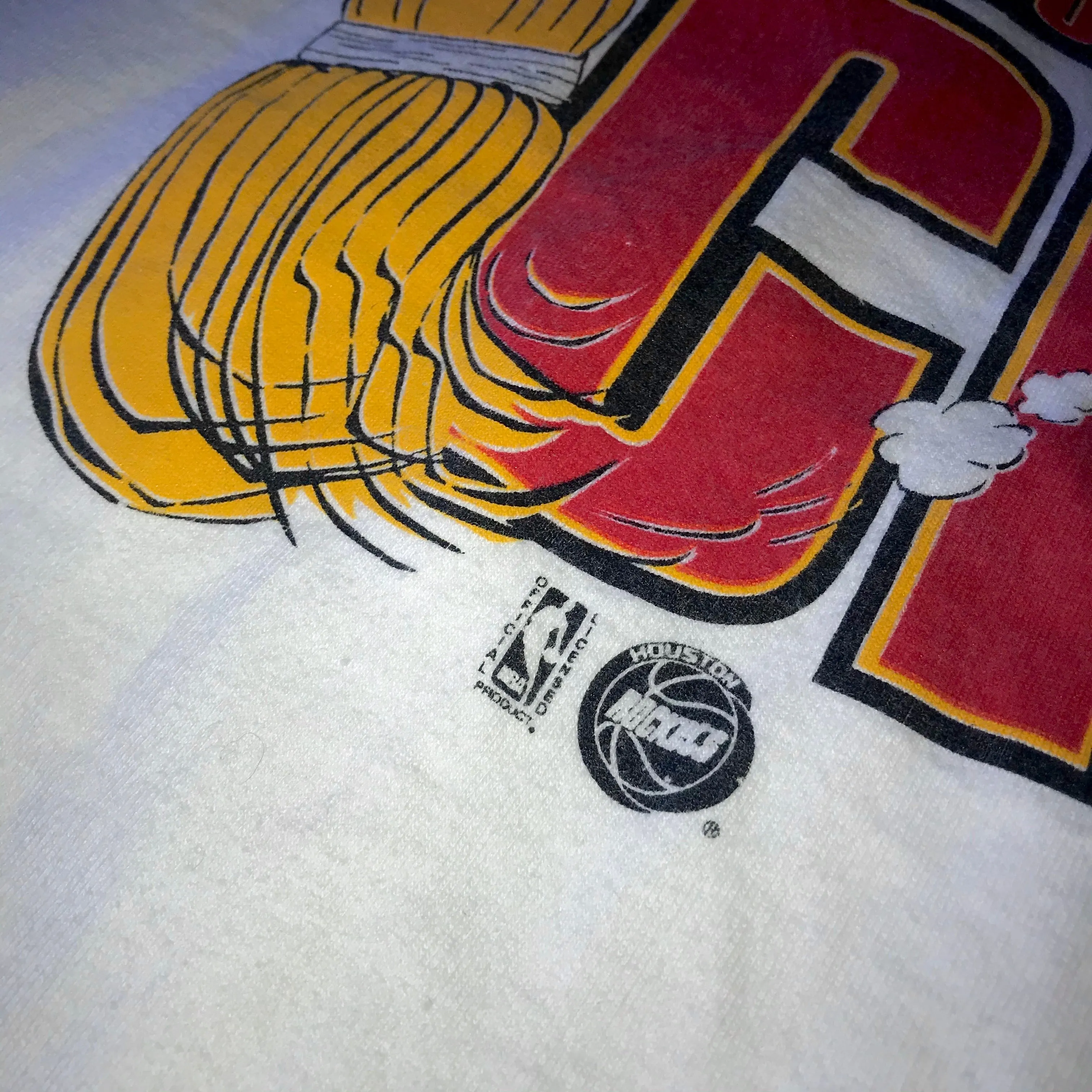 Rockets 1995 World Champions Sweep City Tee (White)