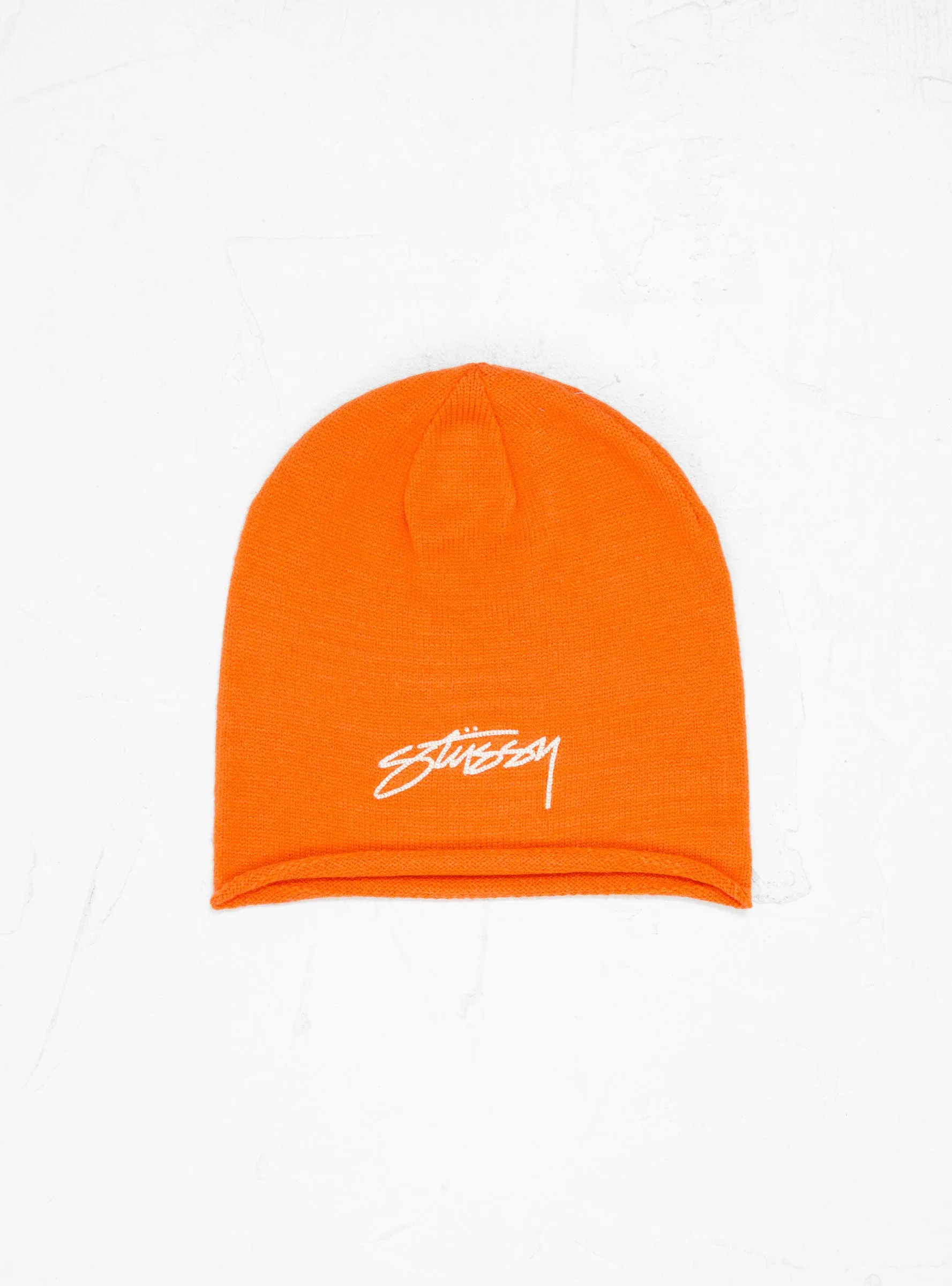 Skullcap Rolled Edge Orange