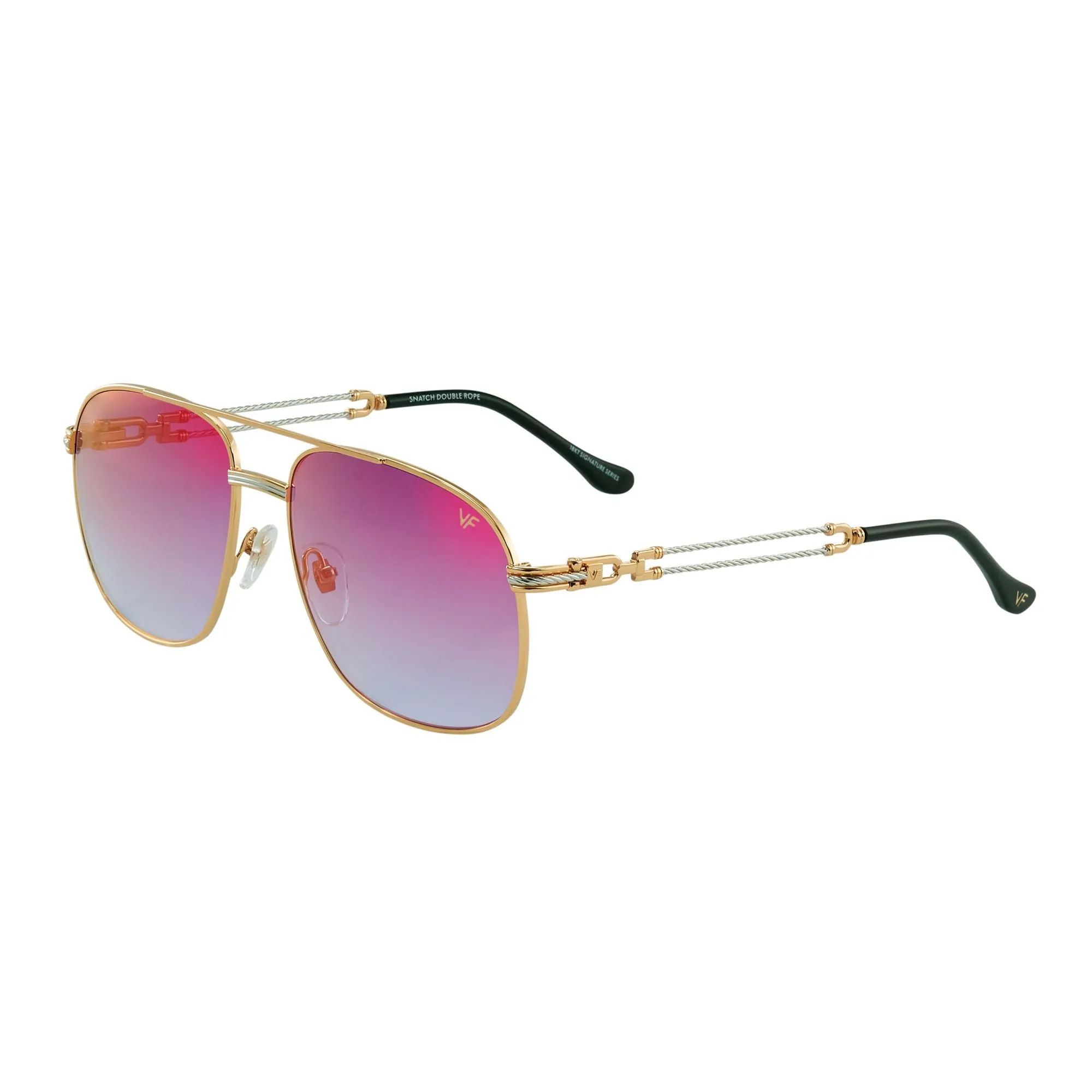 Snatch Double Rope Edition 18KT Two-Tone Gold