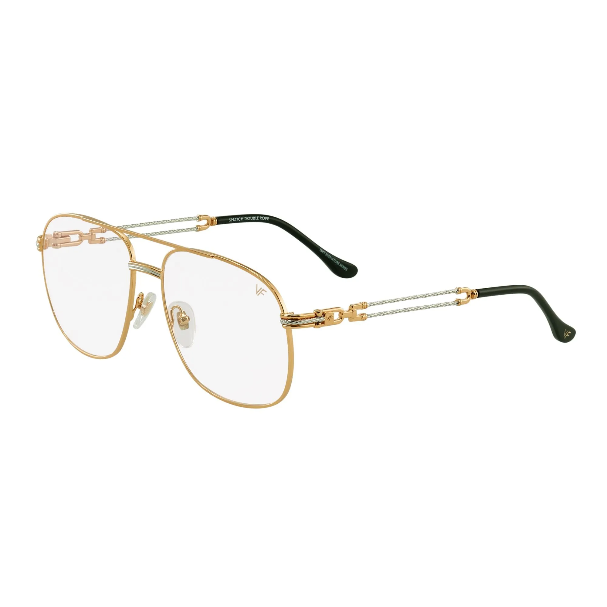 Snatch Double Rope Edition 18KT Two-Tone Gold
