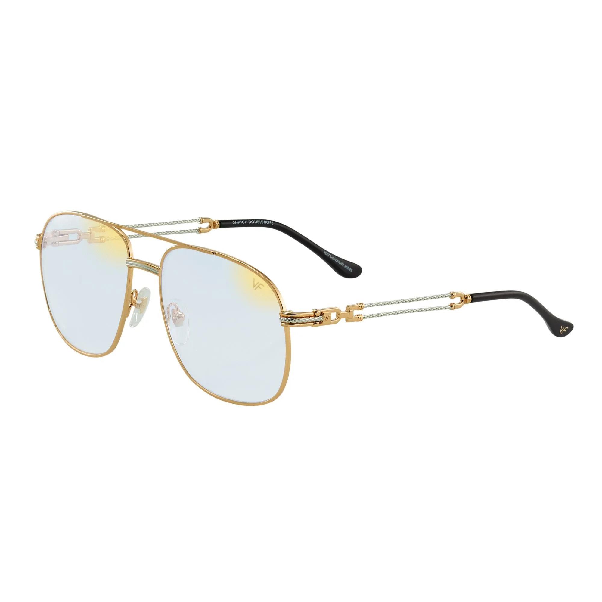 Snatch Double Rope Edition 18KT Two-Tone Gold