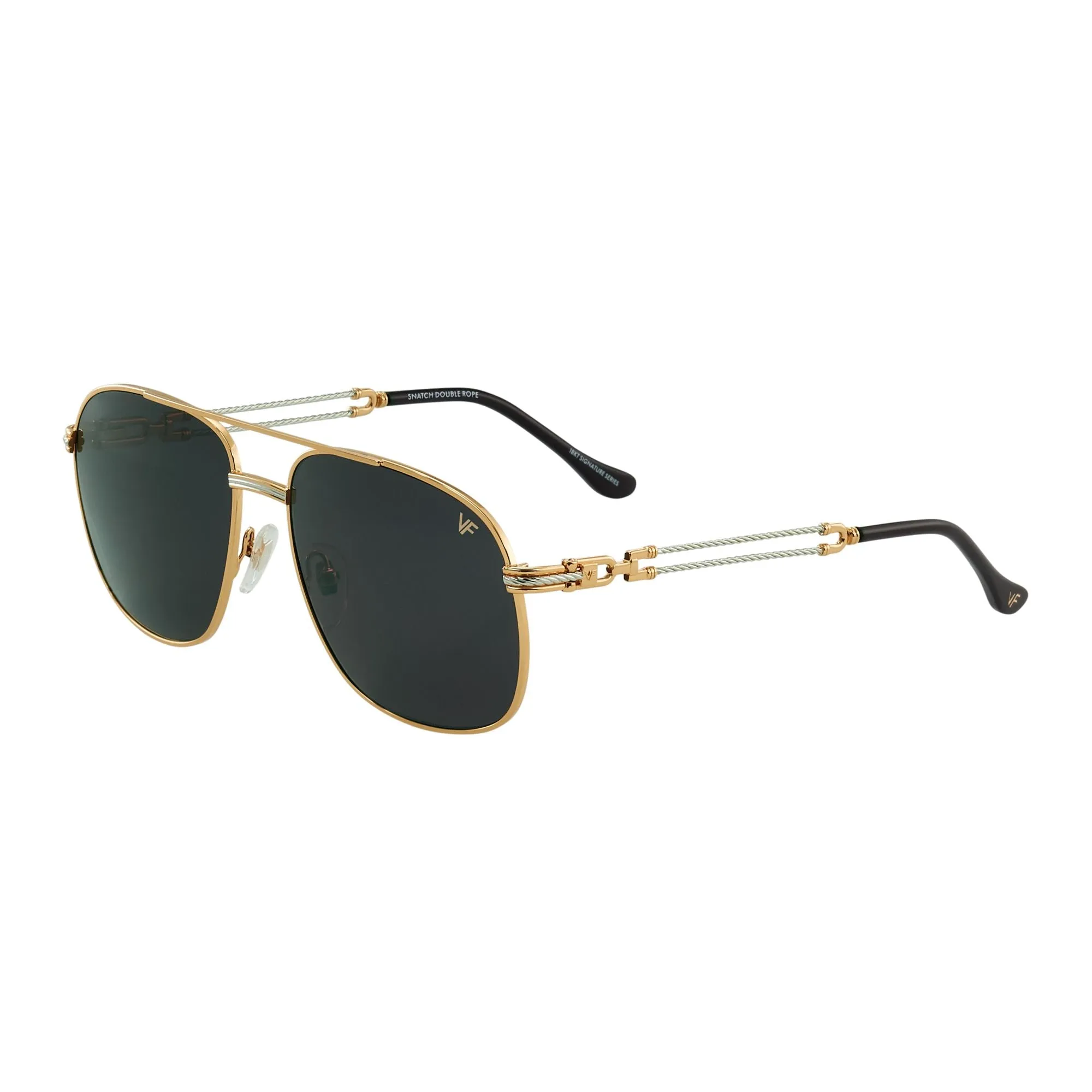 Snatch Double Rope Edition 18KT Two-Tone Gold