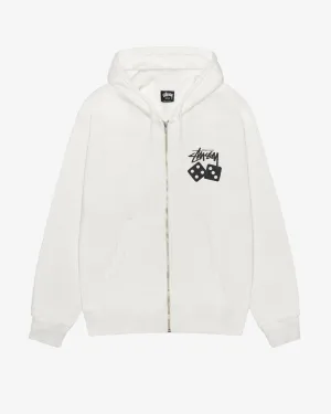Stssy - Men's Dice Pig. Dyed Zip Hoodie - (Natural)