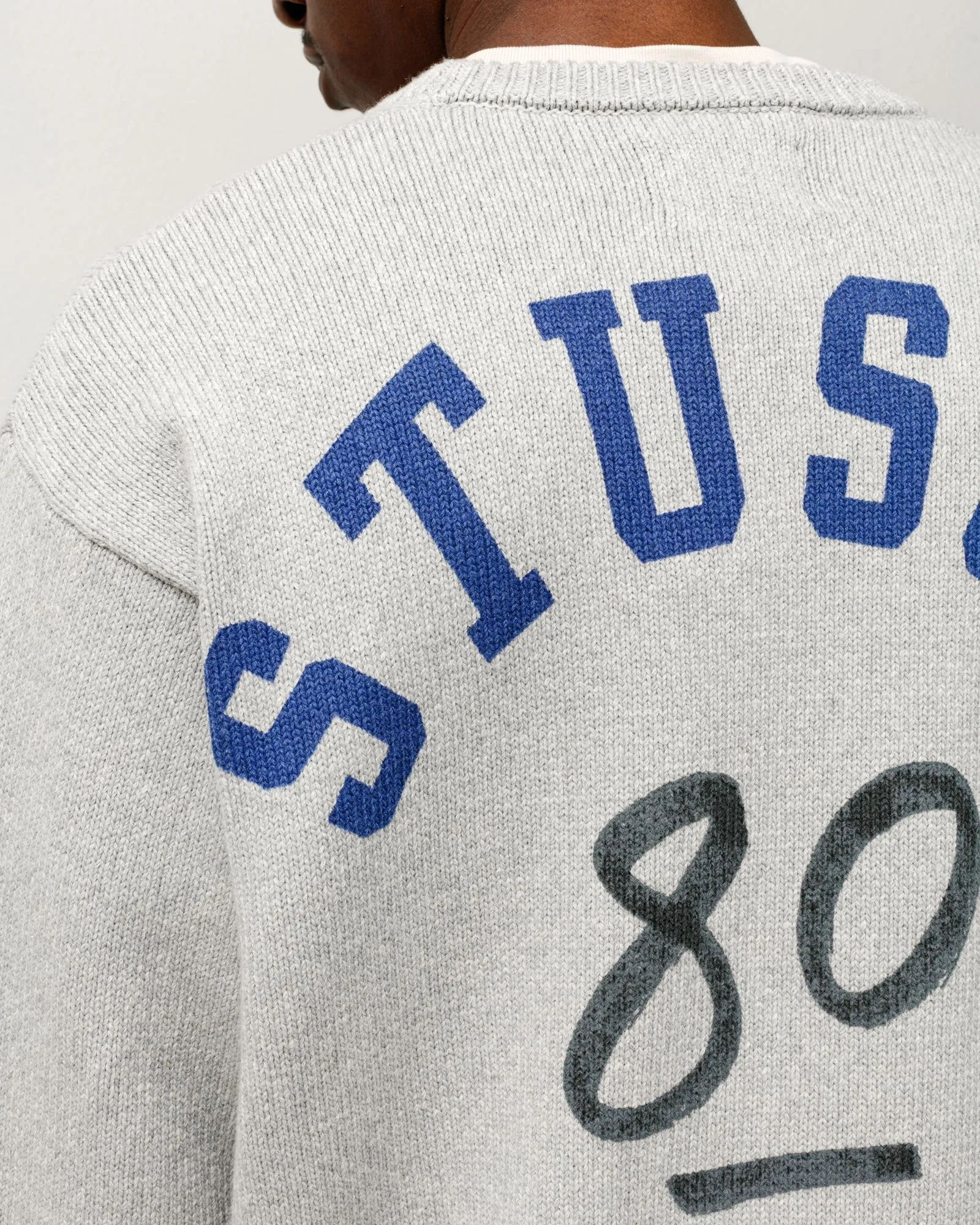 Stssy - Men's Handwritten Sweater - (Heather)