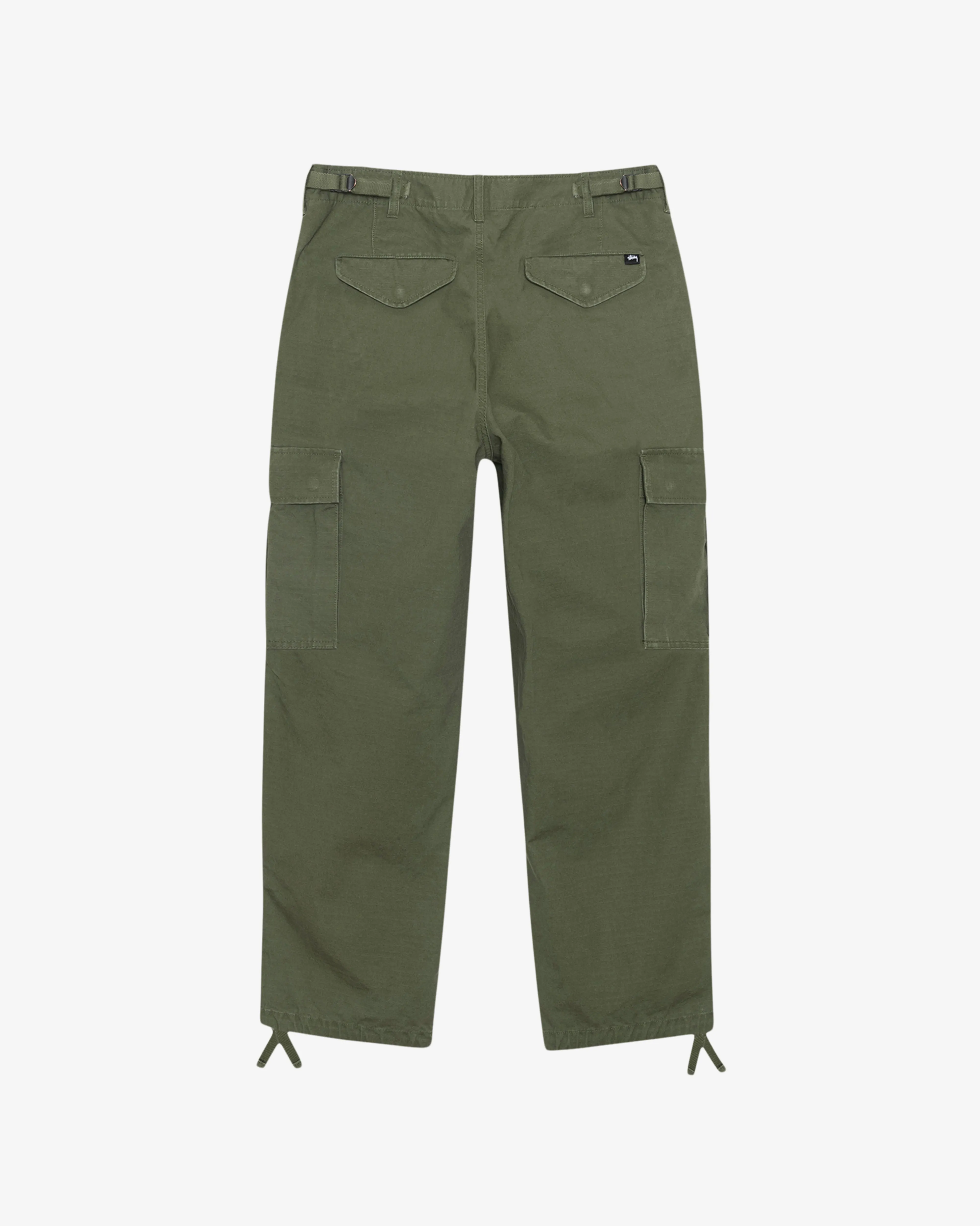 Stssy - Men's Military Cargo Pant Ripstop - (Olive Green)