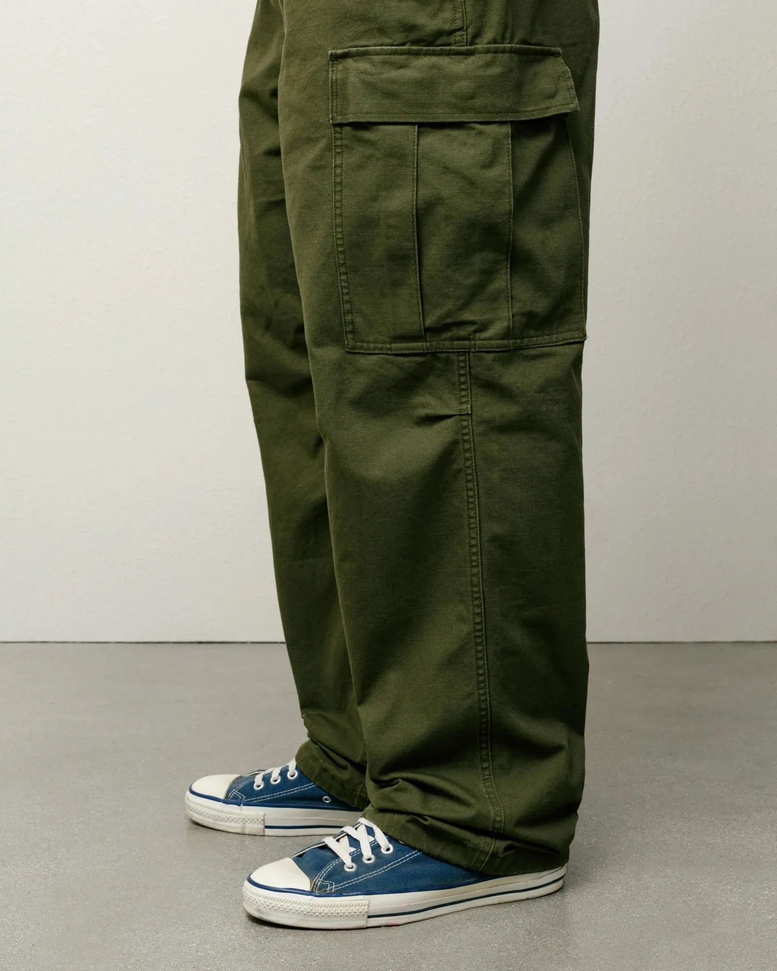 Stssy - Men's Military Cargo Pant Ripstop - (Olive Green)