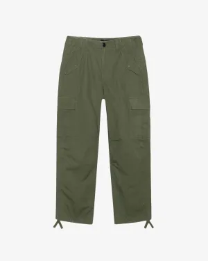 Stssy - Men's Military Cargo Pant Ripstop - (Olive Green)