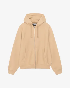 Stssy - Men's Raglan Zip Hoodie - (Khaki)