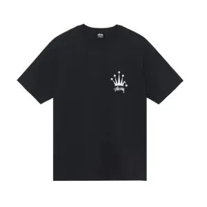 Stssy Regal Crown T-shirt Black