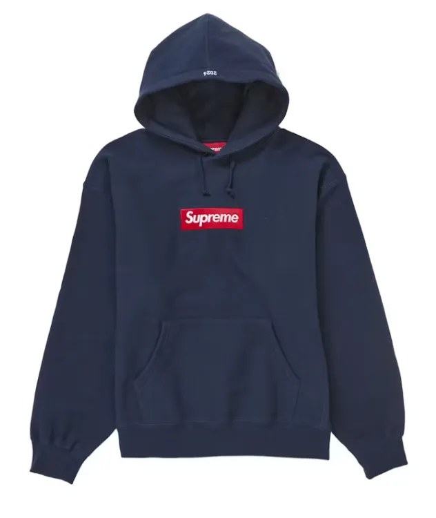 Supreme Box Logo Hoody "Navy"