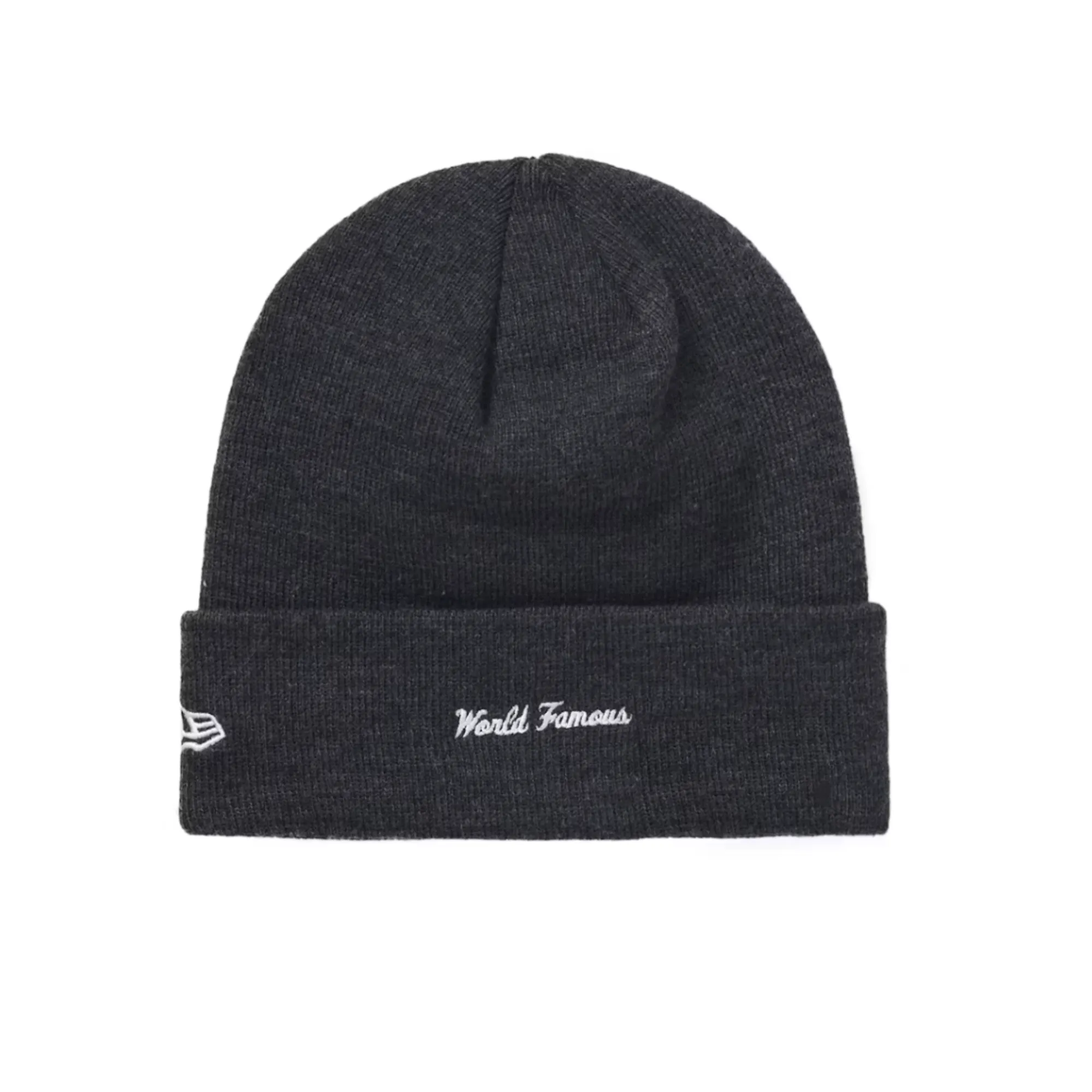 Supreme New Era Box Logo Beanie (FW21) Charcoal