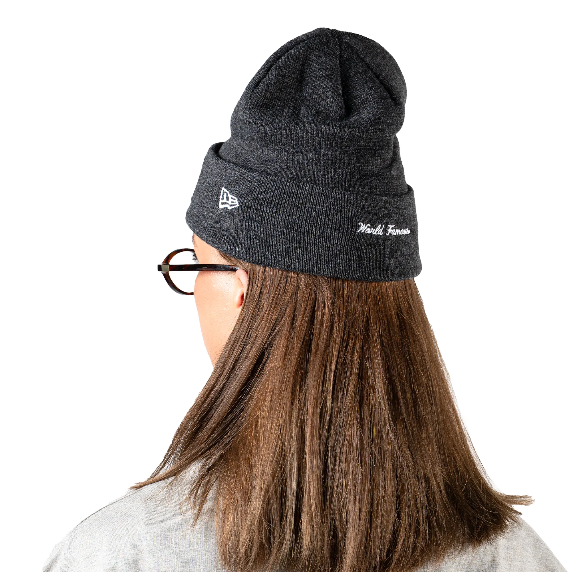 Supreme New Era Box Logo Beanie (FW21) Charcoal