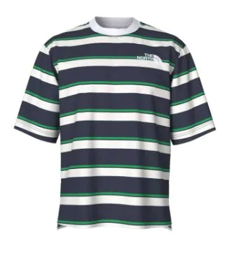 THE NORTH FACE EASY TEE OPTIC EMERALD ASCENT STRIPE | CAMISETA A RAYAS