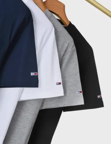 Tommy Hilfiger Jeans Logo T-shirt SS23 (Blue)