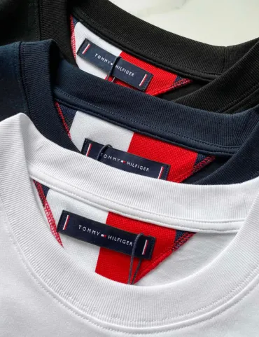 Tommy Hilfiger Jeans Logo T-shirt SS23 (Blue)