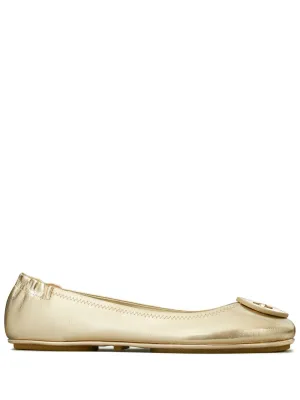 TORY BURCH - Women Minnie Travel Ballet With Leather Logo