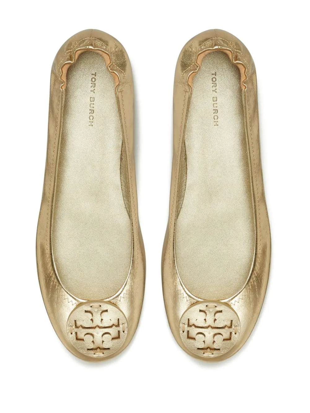 TORY BURCH - Women Minnie Travel Ballet With Leather Logo
