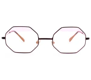 Vintage Frames Octagon 9-Pink/Gold