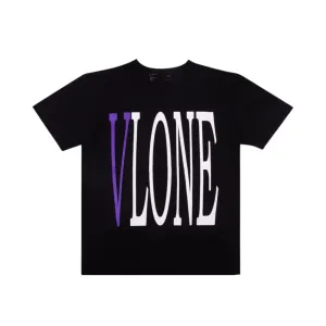 Vlone Staple T-shirt Black/Purple