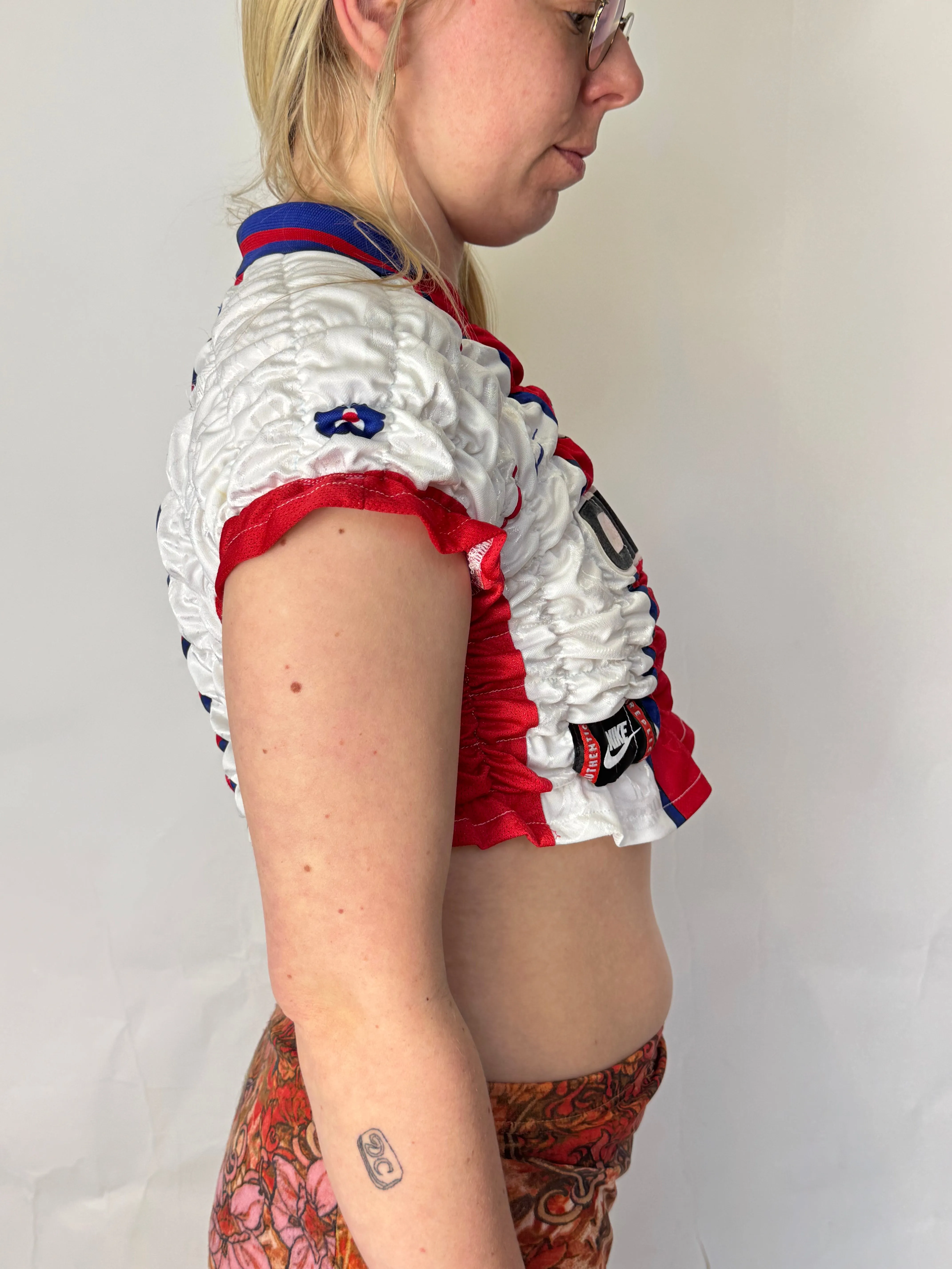 VT Rework : 1996-97 Paris Saint-Germain Home Ruched Shirt