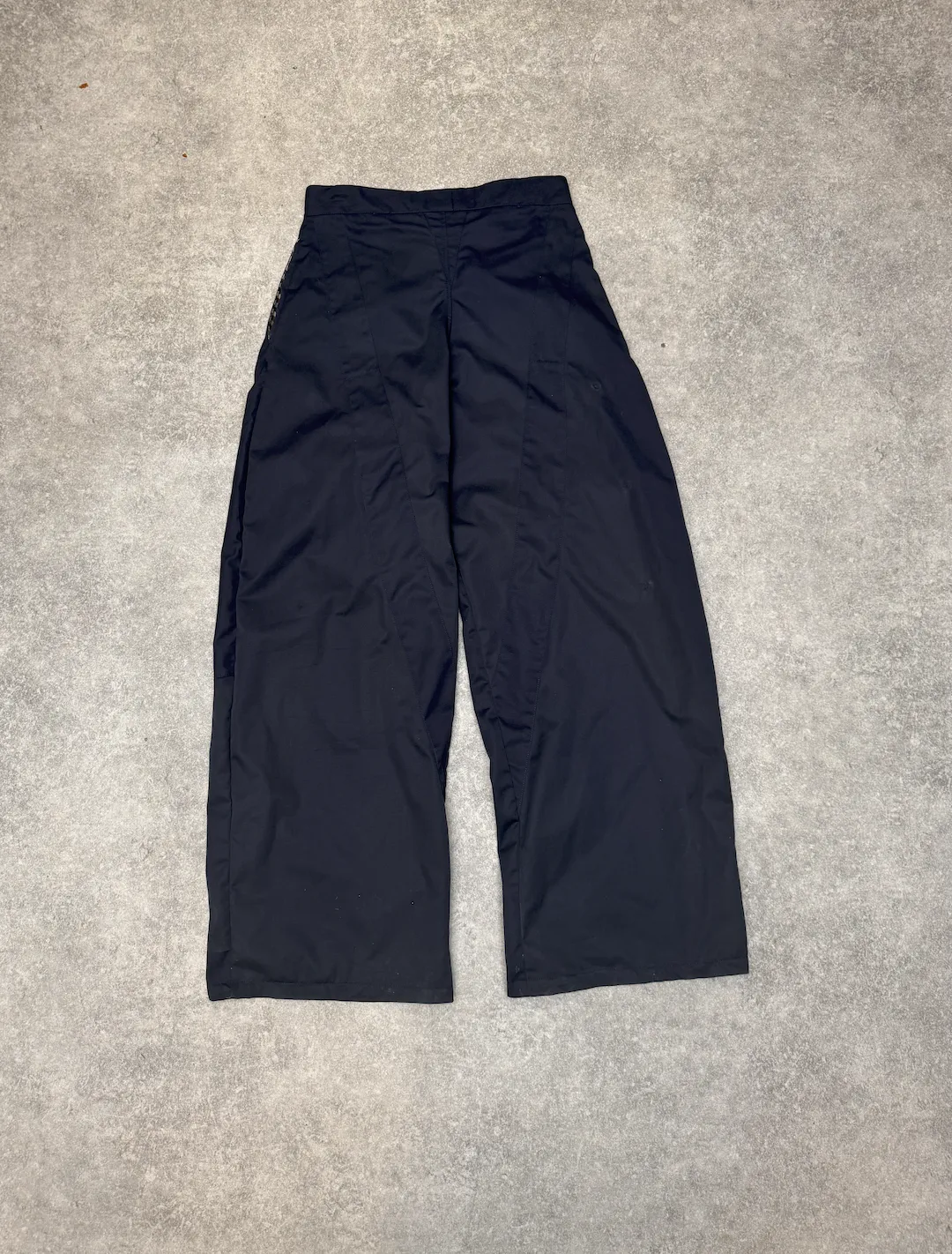 VT Rework : Aquascutum Reworked Plaid Detailing Trousers