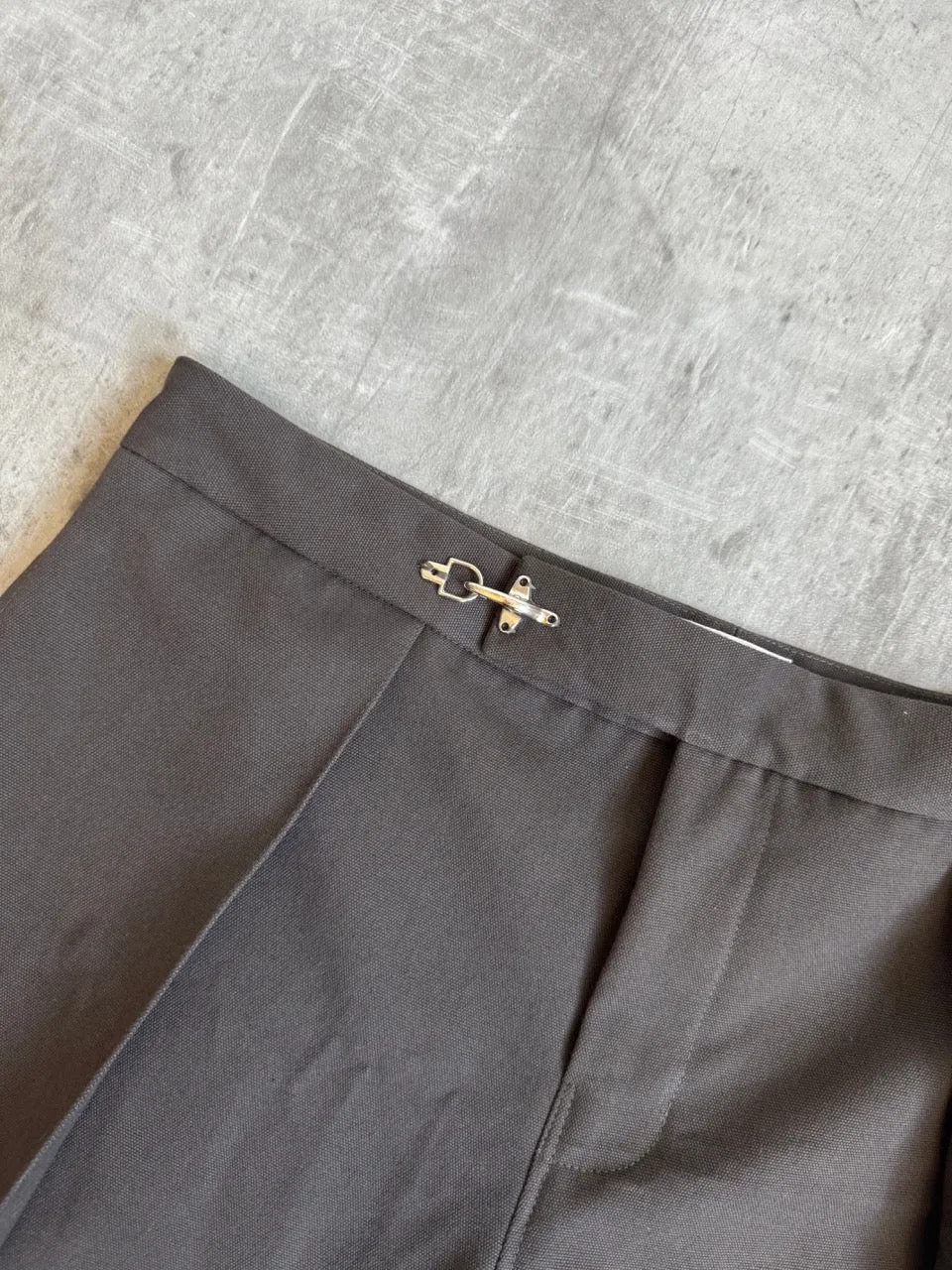 VT Rework: Brown Pleated Shorts