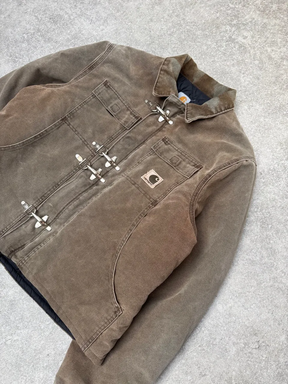 VT Rework : Carhartt Fireman Clasp Workwear Jacket