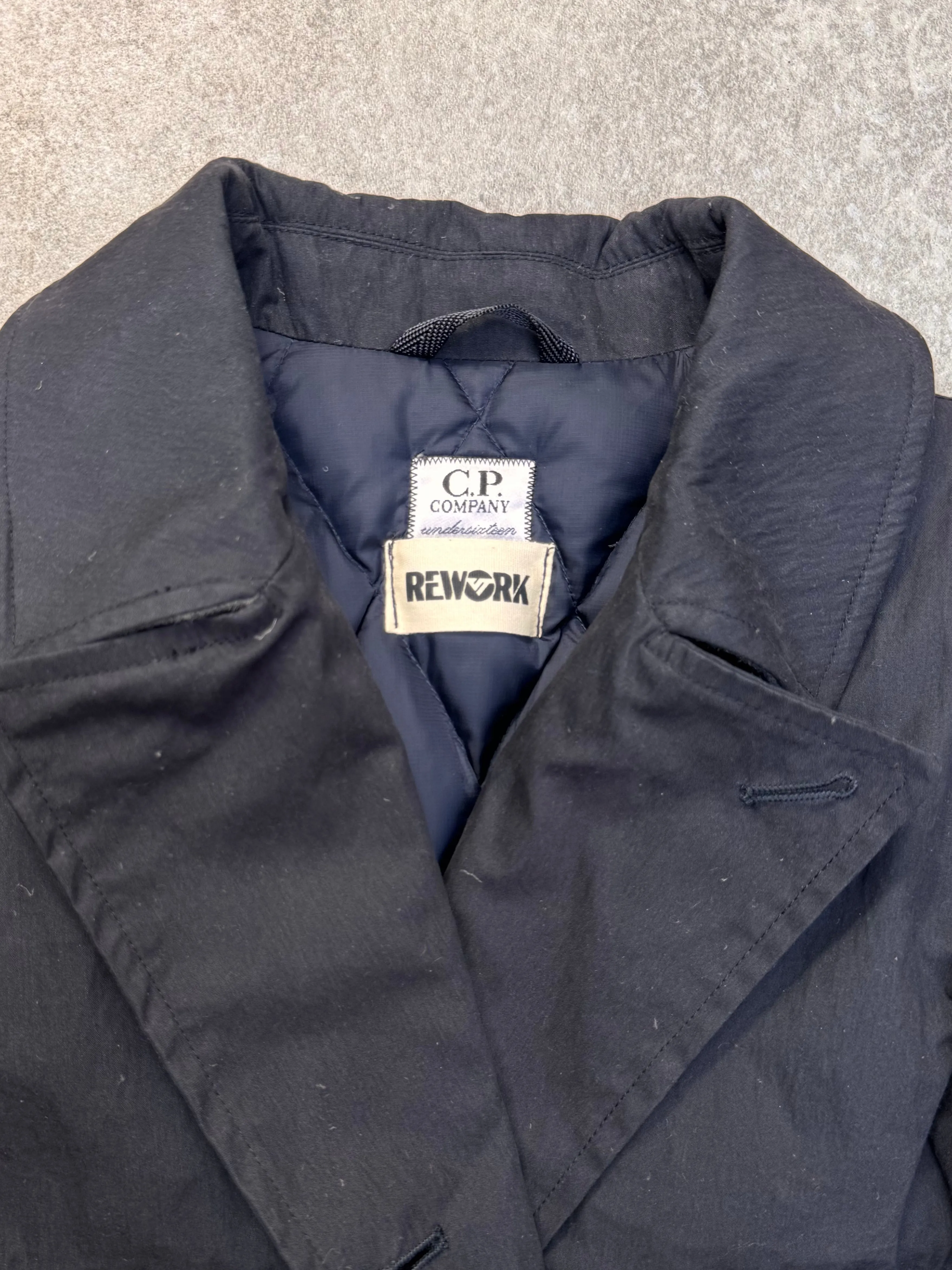 VT Rework : C.P. Company Reworked Ultra Cropped Trench Jacket