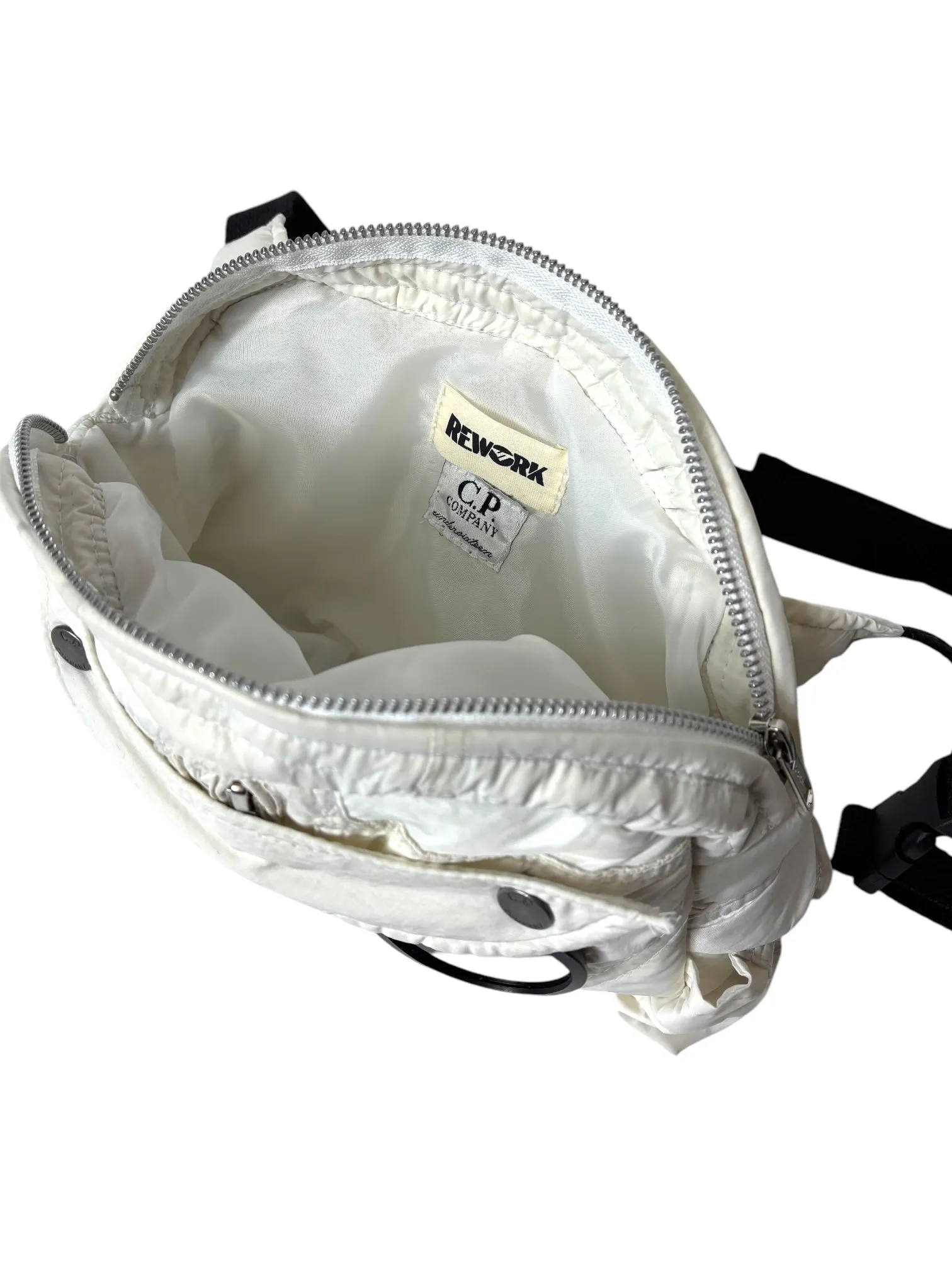 VT Rework: C.P. Company White Goggle Cross Body